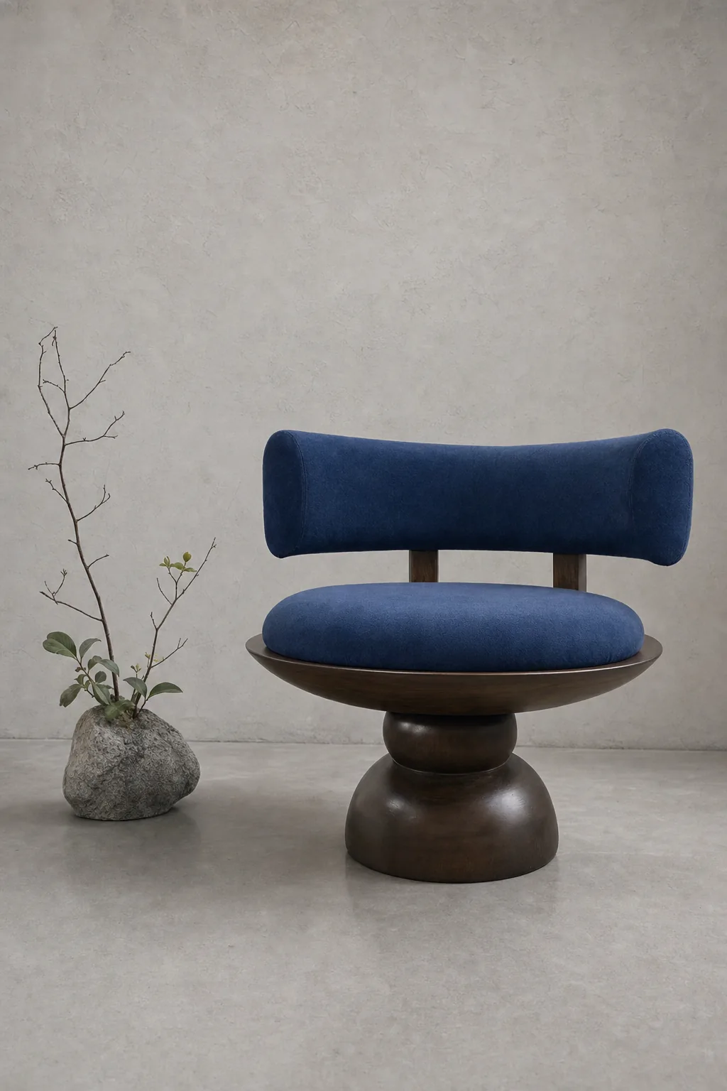 Contour Pebble Chair - detail view